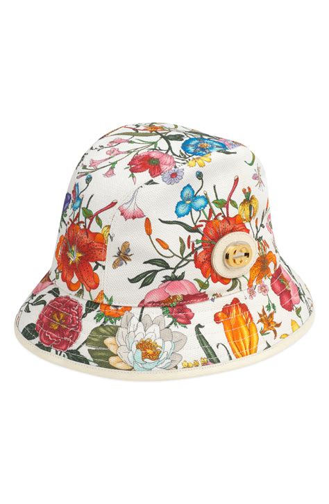 gucci flower bonnet